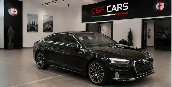 Usata Audi A5 Advanced 170 CV (125 kW) 2021 Nero Coupé