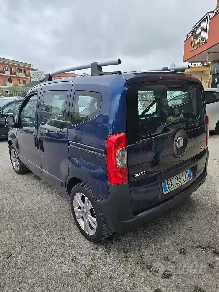 Gebraucht Fiat Qubo Trekking 69 PS (50 kW) 2012 Blau Van / Kleinbus