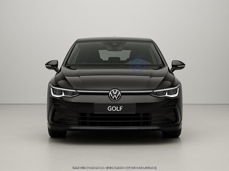 Usata VW Golf VIII R-line 150 CV (110 kW) 2025 Nero Utilitaria