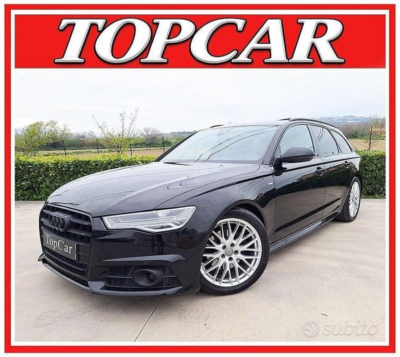 Usata Audi A6 Black Edition 190 CV (139 kW) 2018 Nero Station wagon