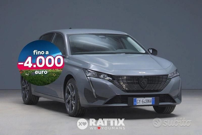 Nuova Peugeot 308 Allure 2025 Grigio Berlina