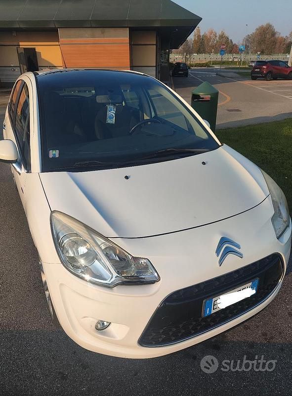 Usata Citroën C3 Exclusive 95 CV (69 kW) 2010 Bianco Berlina
