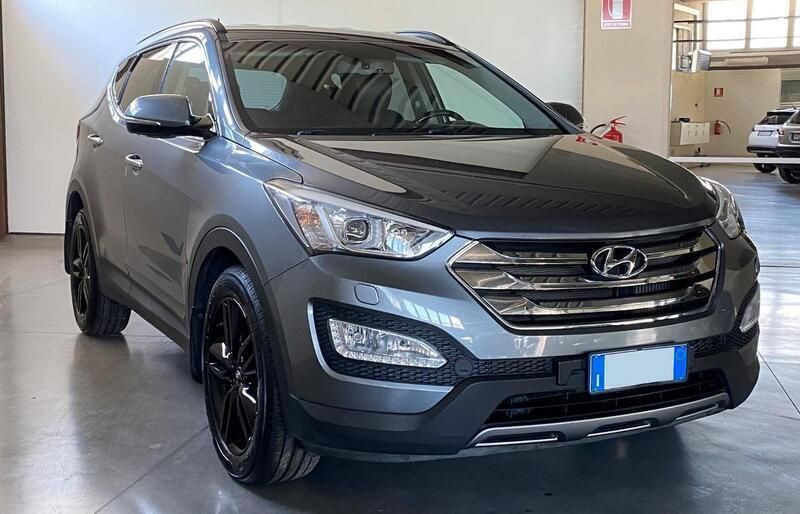 Usata Hyundai Santa Fe 197 CV (144 kW) 2015 Grigio SUV