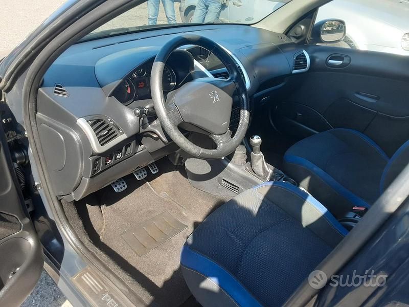 Usata Peugeot 206 2012 Grigio Berlina