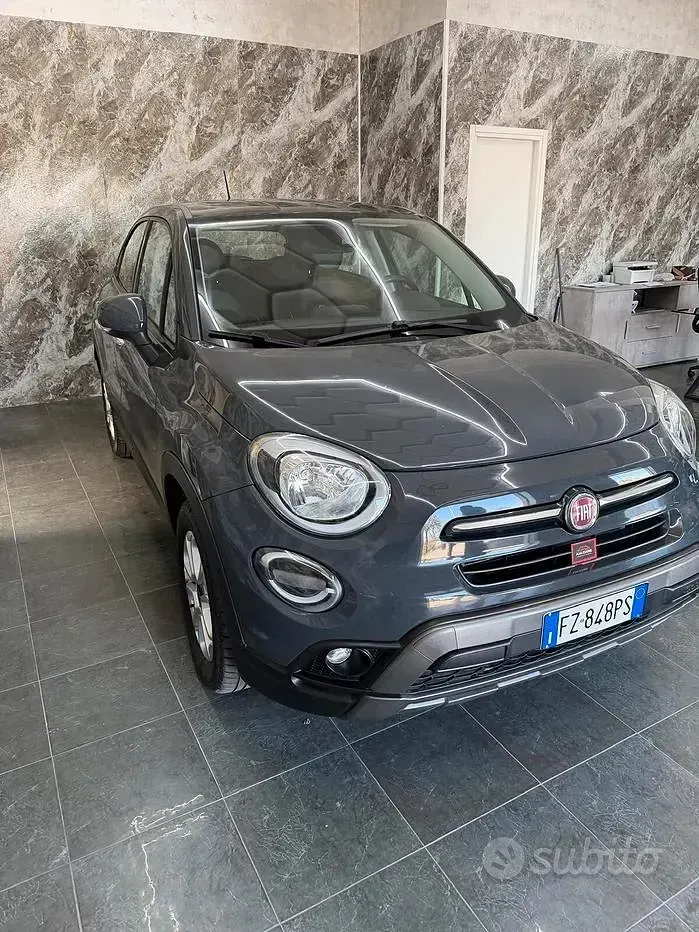 Usata Fiat 500X Cross 150 CV (110 kW) 2019 Grigio SUV