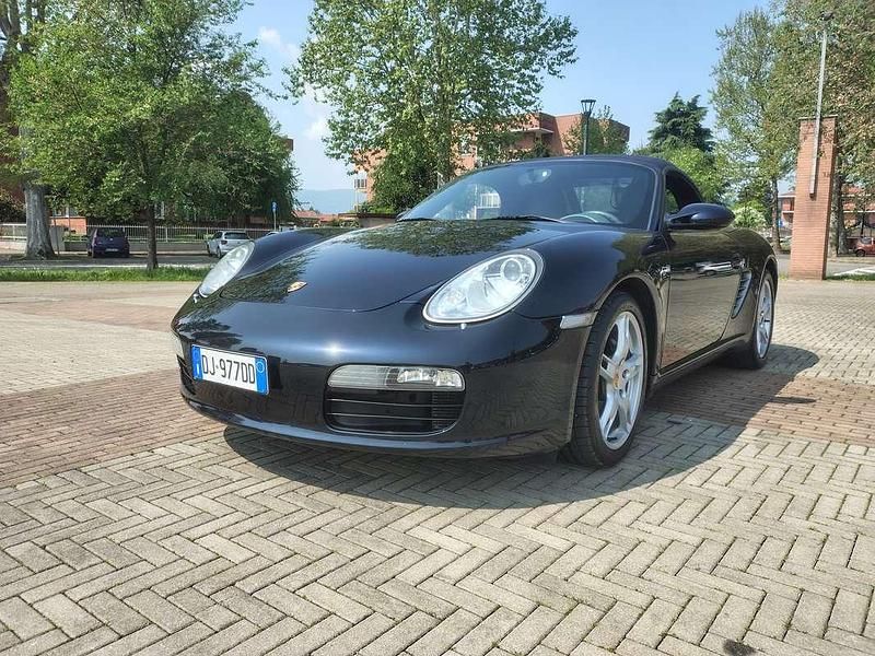Usata Porsche Boxster 241 CV (177 kW) 2005 Blu/azzurro Cabrio