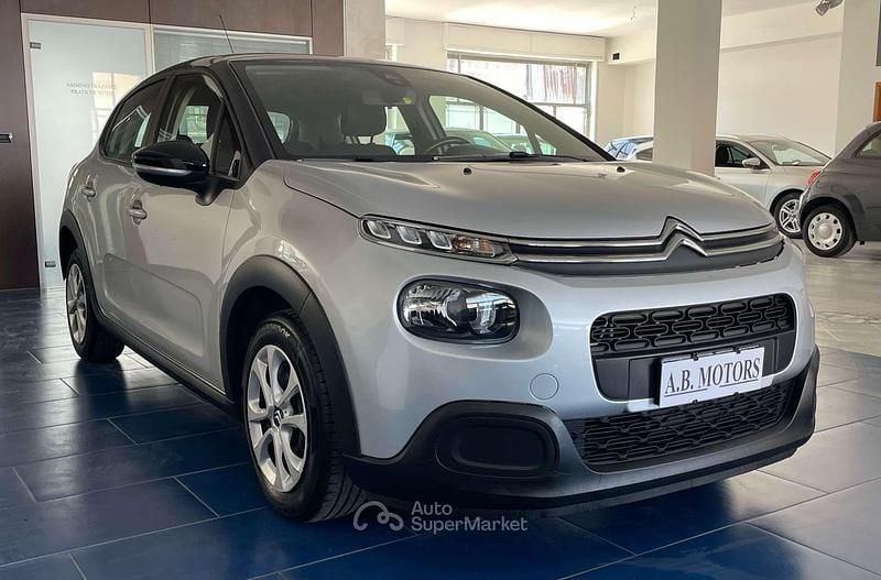 Usata Citroën C3 Feel 82 CV (60 kW) 2018 Gray Utilitaria