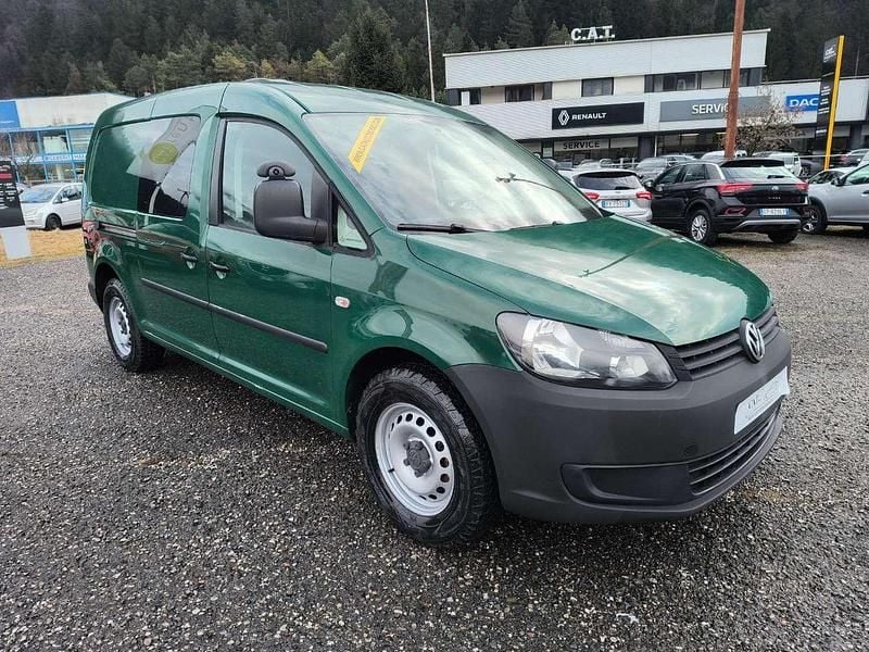 Usata VW Caddy Maxi 110 CV (80 kW) 2015 Verde Monovolume