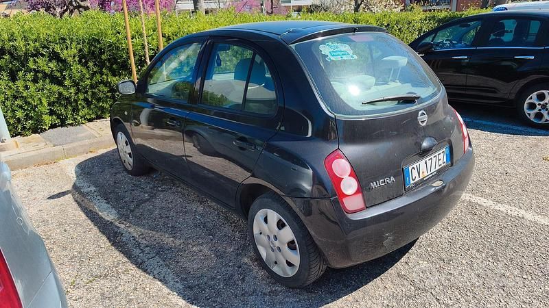 Usata Nissan Micra 80 CV (58 kW) 2005 Nero Berlina