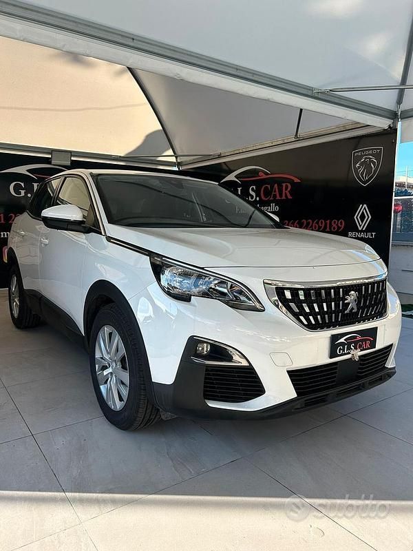 Usata Peugeot 3008 Active 130 CV (95 kW) 2020 Bianco Monovolume