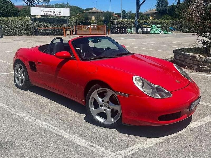 Usata Porsche Boxster 204 CV (150 kW) 1997 Rosso Cabrio