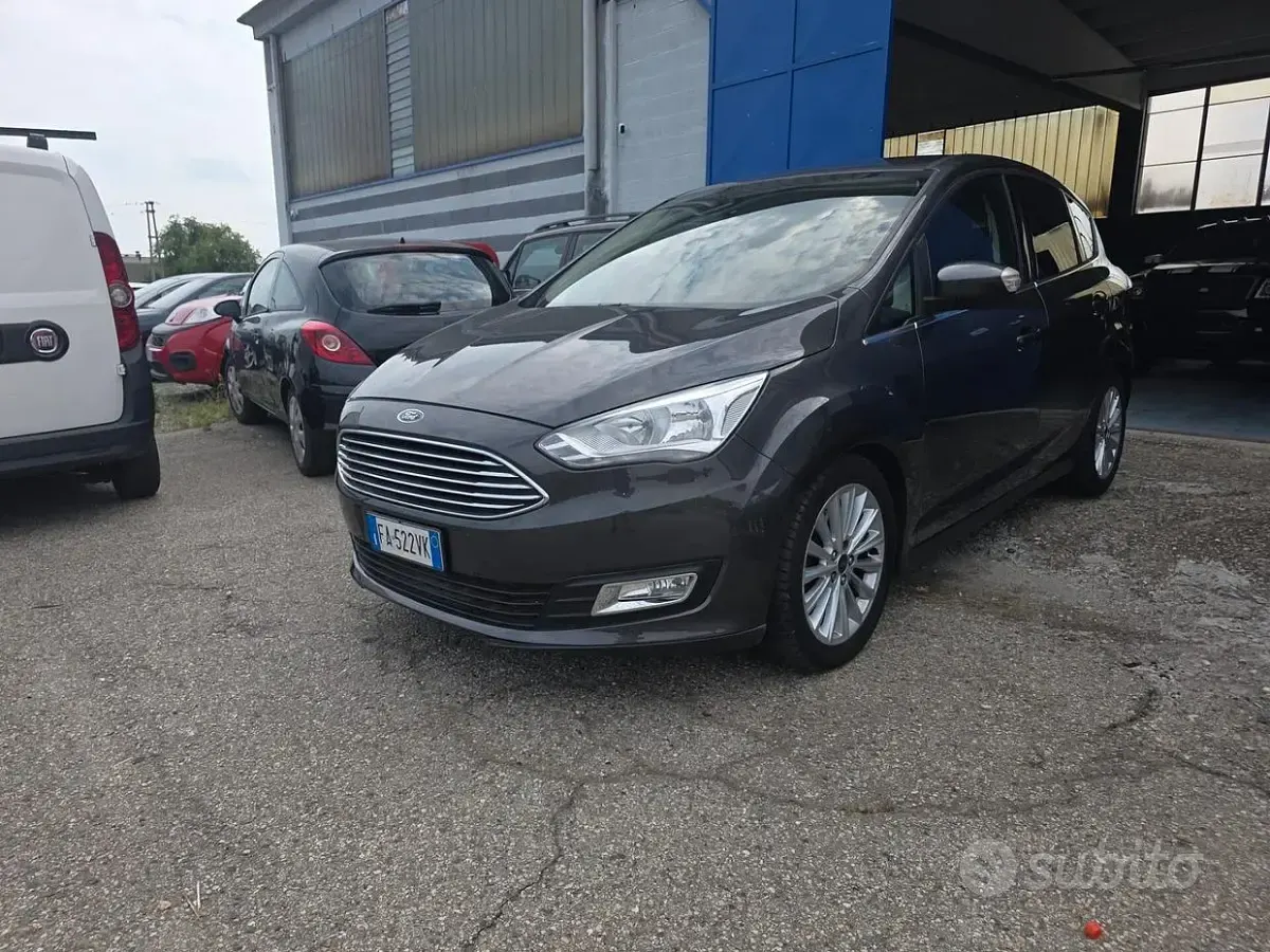 Usata Ford C-MAX Titanium 150 CV (110 kW) 2015 Grigio Monovolume