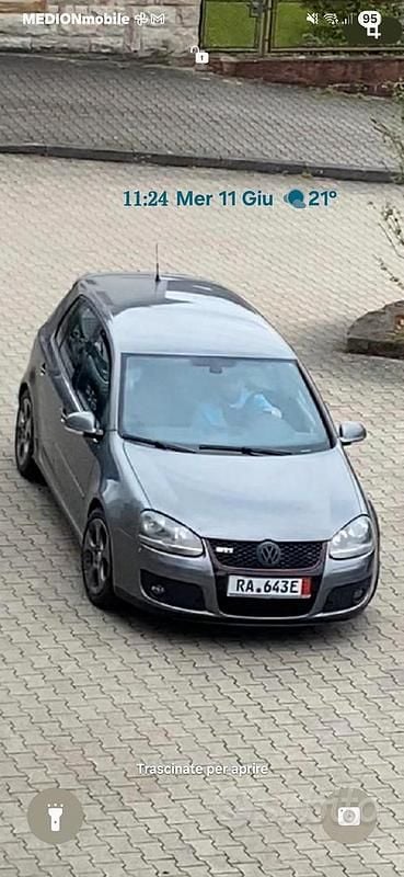 Usata VW Golf IV GTI 200 CV (147 kW) 2006 Grigio Coupé