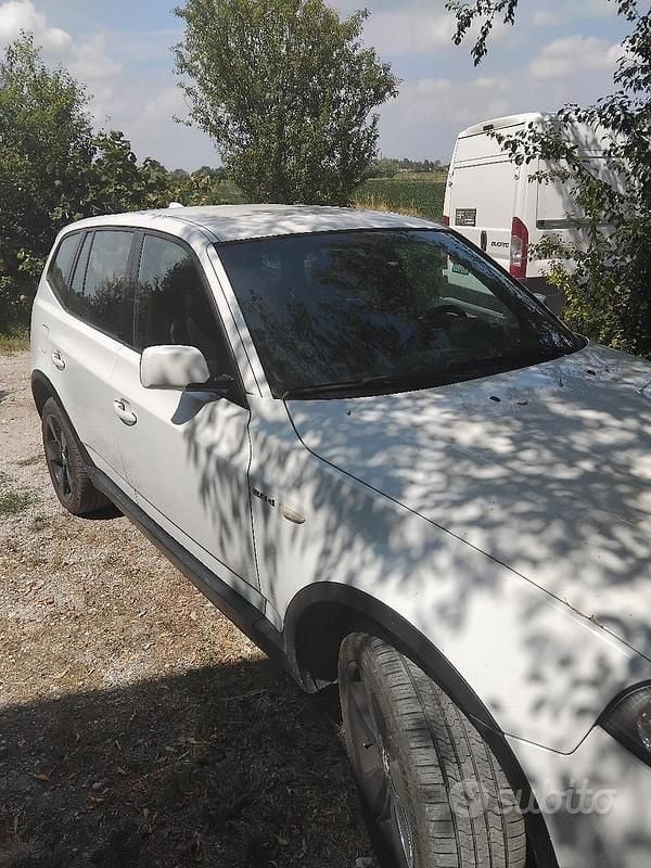 Usata BMW X3 150 CV (110 kW) 2008 Bianco SUV