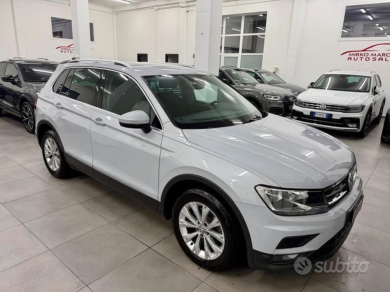 Usata VW Tiguan Sportline 150 CV (110 kW) 2020 Bianco SUV