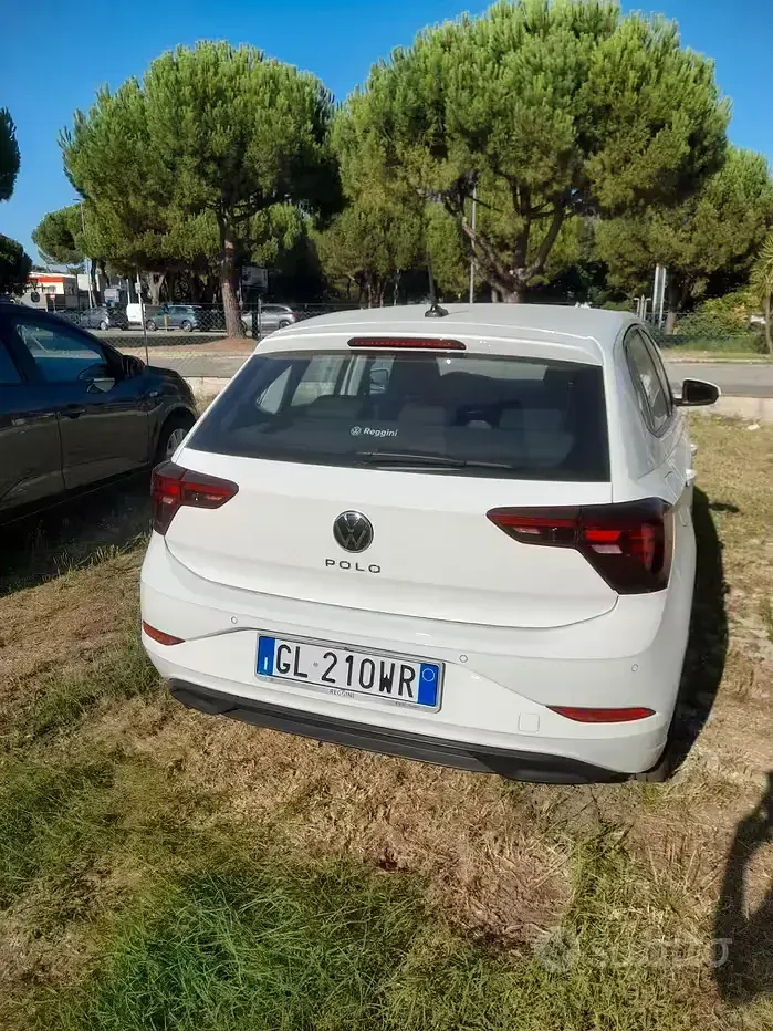 Usata VW Polo Life 95 CV (69 kW) 2023 Bianco Utilitaria