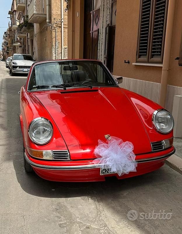 Usata Porsche 901 1970 Rosso Cabrio