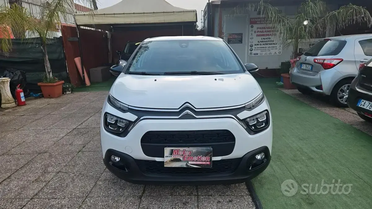 Usata Citroën C3 Feel 102 CV (75 kW) 2021 Bianco Utilitaria