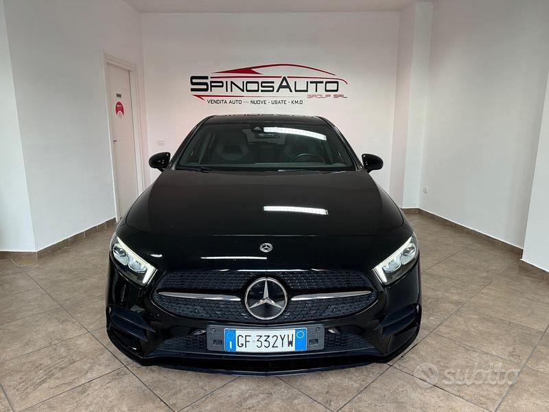 Usata Mercedes A180 Premium 116 CV (85 kW) 2021 Nero Berlina