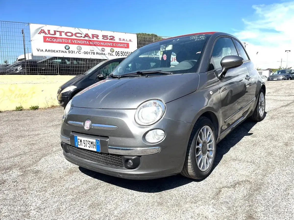 Usata Fiat 500C 69 CV (50 kW) 2012 Grigio Cabrio