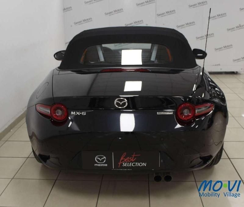 Nuova Mazda MX5 Exclusive-Line 132 CV (97 kW) 2025 Nero Cabrio