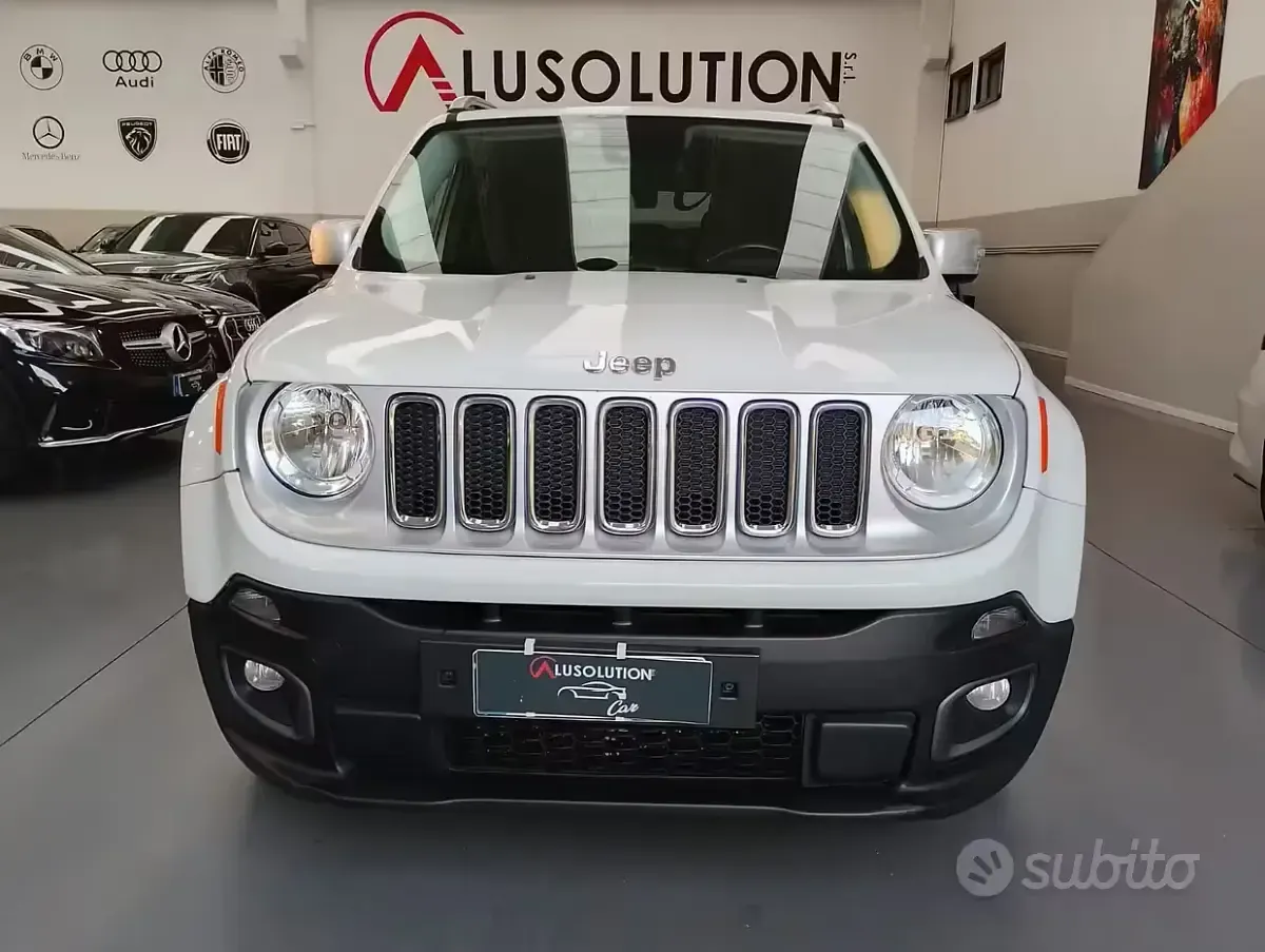 Usata Jeep Renegade Limited 140 CV (102 kW) 2016 Bianco SUV