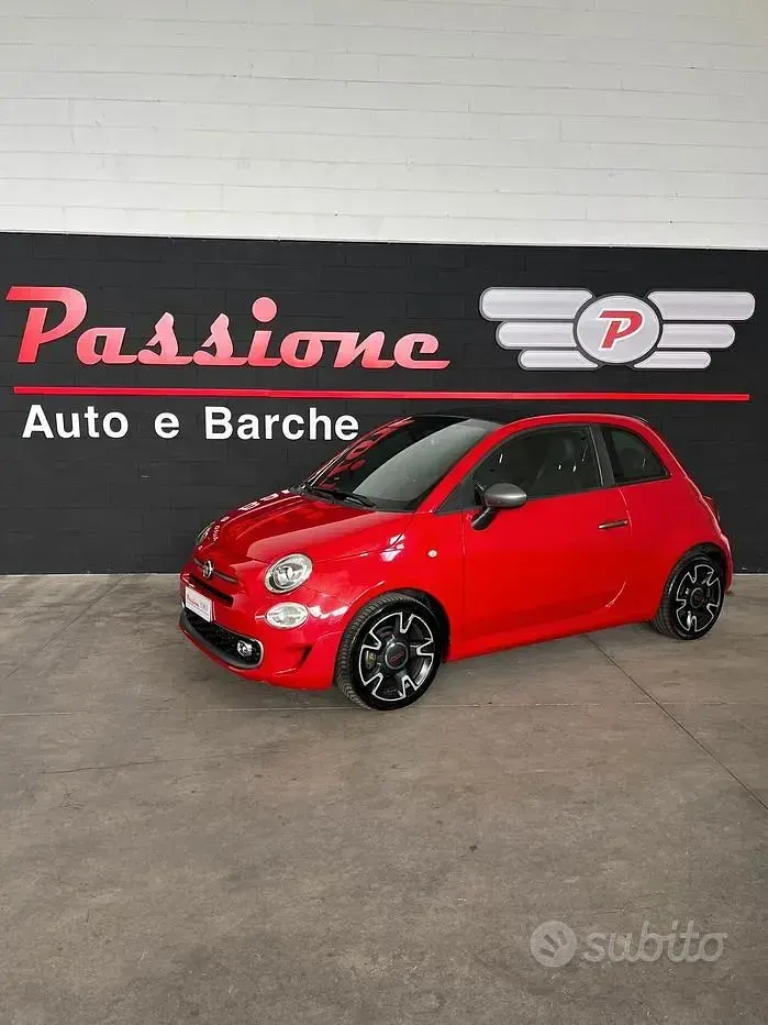 Begagnad Fiat 500C 85 HK (62 kW) 2017 Röd Cab