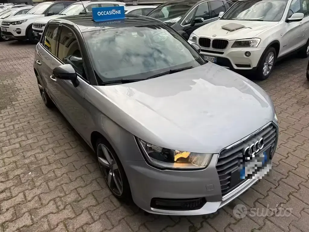 Usata Audi A1 90 CV (66 kW) 2015 Grigio Utilitaria