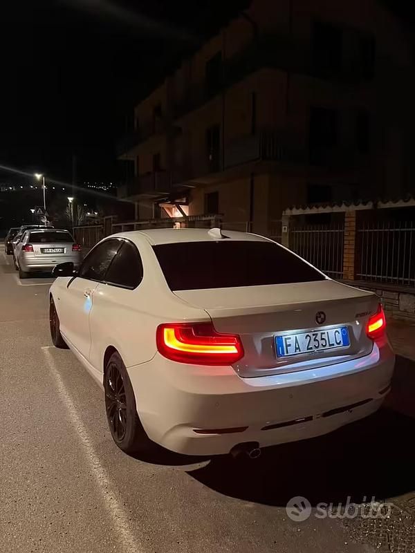Usata BMW 220 M Sport 2015 Bianco Coupé
