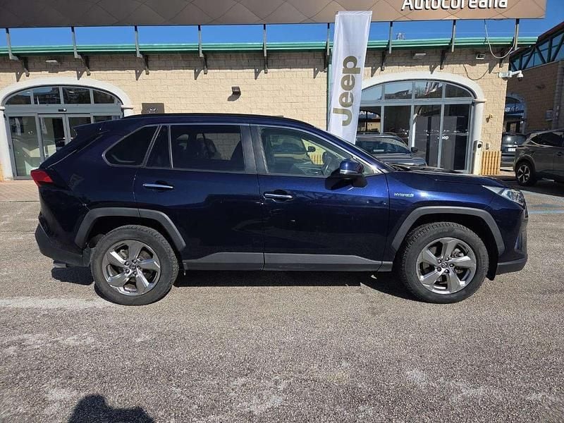 Usata Toyota RAV4 Hybrid Lounge 222 CV (163 kW) 2020 Blu/azzurro SUV