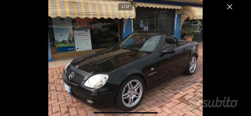 Usata Mercedes SLK200 192 CV (141 kW) 1998 Nero Cabrio
