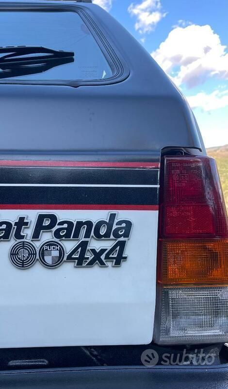 Usata Fiat Panda 48 CV (35 kW) 1986 Bianco Utilitaria