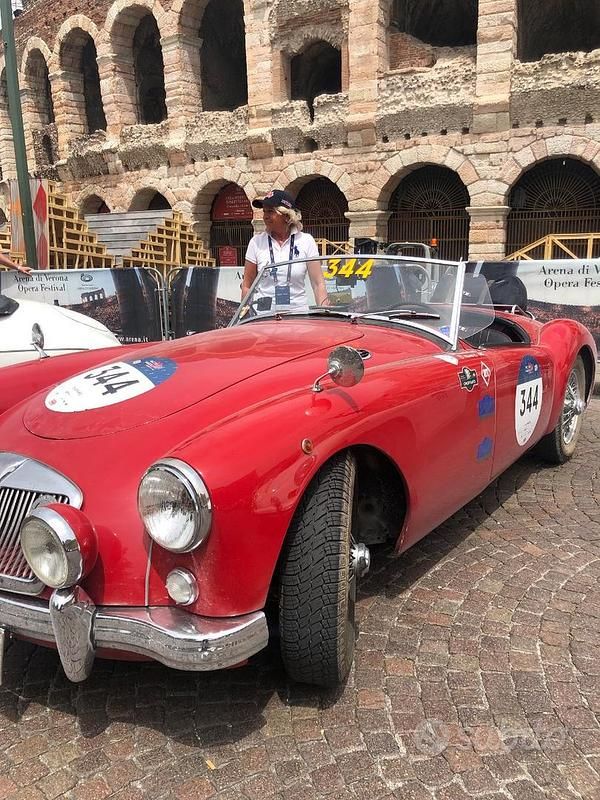 Usata MG A 1950 Rosso Cabrio