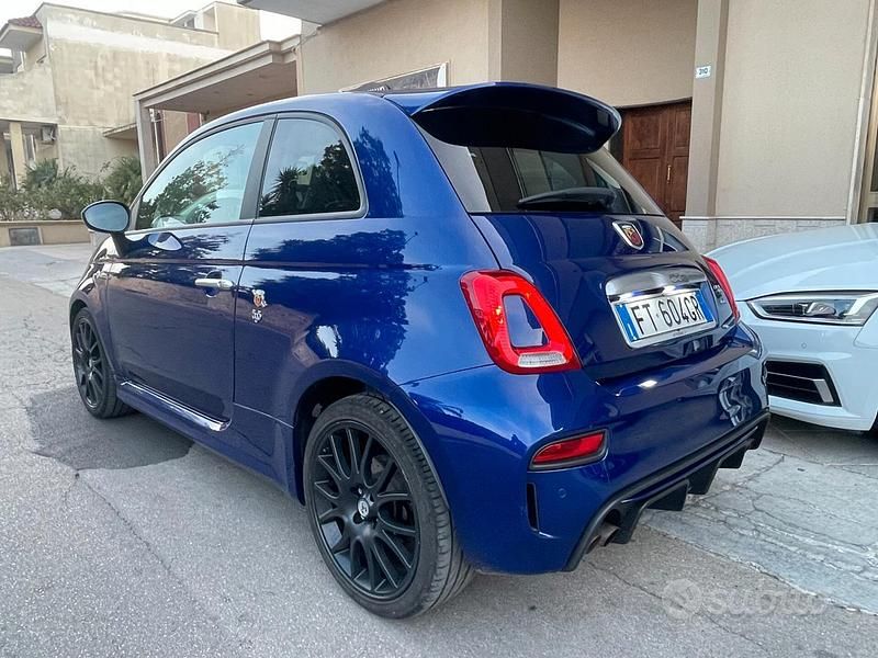 Usata Abarth 595 Turismo 165 CV (121 kW) 2019 Blu Berlina