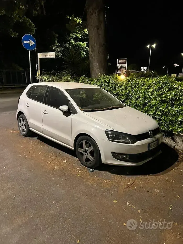 Usata VW Polo 90 CV (66 kW) 2011 Bianco Utilitaria