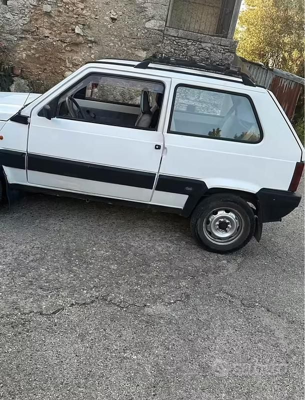 Usata Fiat Panda 4x4 54 CV (39 kW) 1995 Bianco Utilitaria