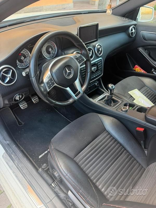 Usata Mercedes A200 150 CV (110 kW) 2013 Bianco Berlina