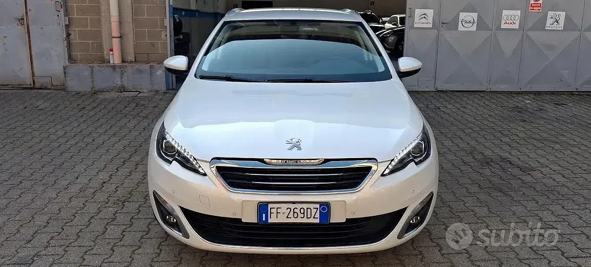 Usata Peugeot 308 Allure 120 CV (88 kW) 2016 Bianco Station wagon