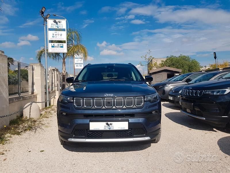 Usata Jeep Compass Limited 131 CV (96 kW) 2022 Blu SUV