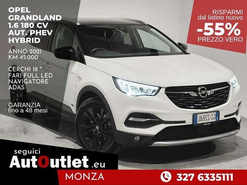 Bianco Usata 2021 Opel Grandland X Design Edition SUV | 18.990 € (Buon prezzo) - Immagine 1/4