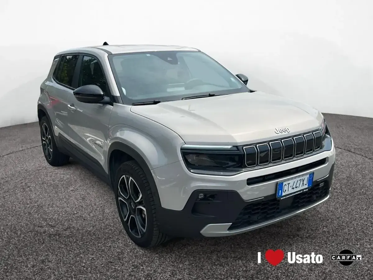Usata Jeep Avenger Summit 110 CV (80 kW) 2024 Grigio SUV