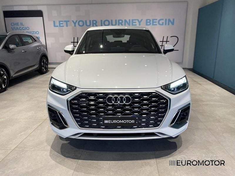Usata Audi Q5 Sportback S-line plus 204 CV (150 kW) 2022 Bianco SUV