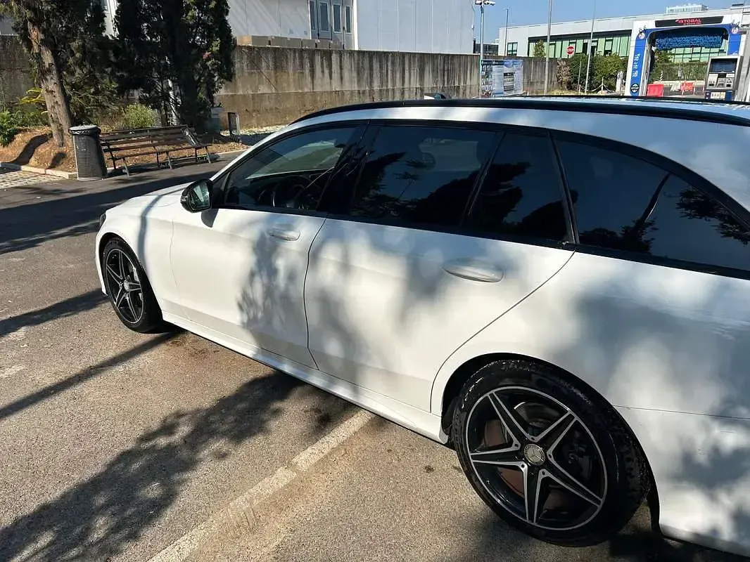 Usata Mercedes C220 170 CV (125 kW) 2016 Bianco Station wagon