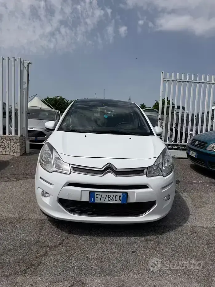 Usata Citroën C3 Exclusive 68 CV (50 kW) 2014 Bianco Berlina