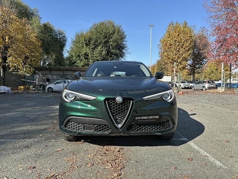 Usata Alfa Romeo Stelvio Business 190 CV (139 kW) 2021 Verde SUV