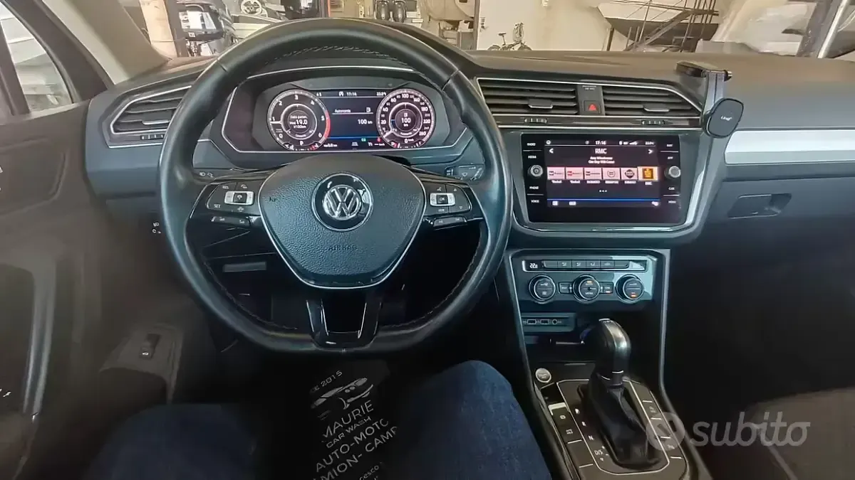 Usata VW Tiguan 150 CV (110 kW) 2019 Nero SUV