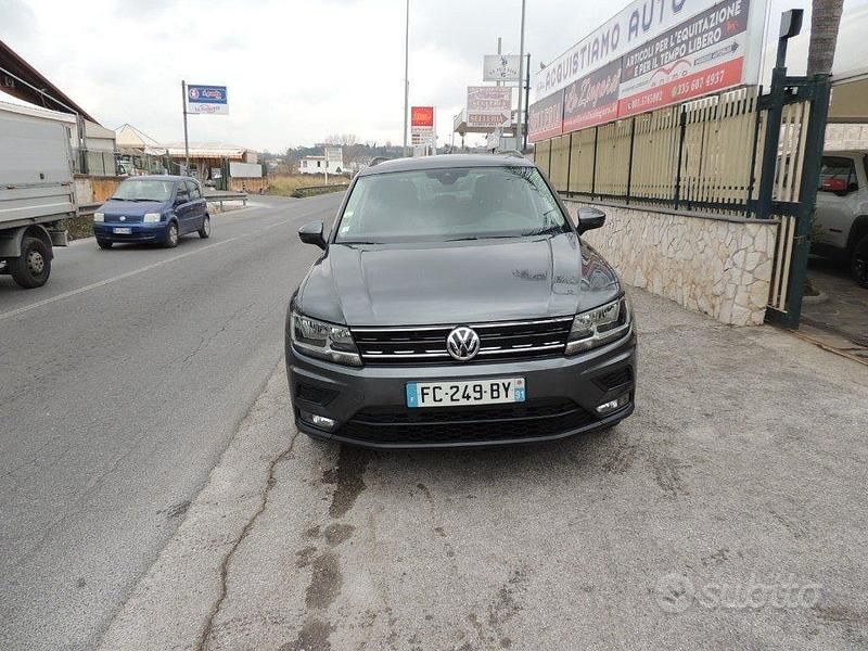 Usata VW Tiguan Business 150 CV (110 kW) 2018 Grigio SUV