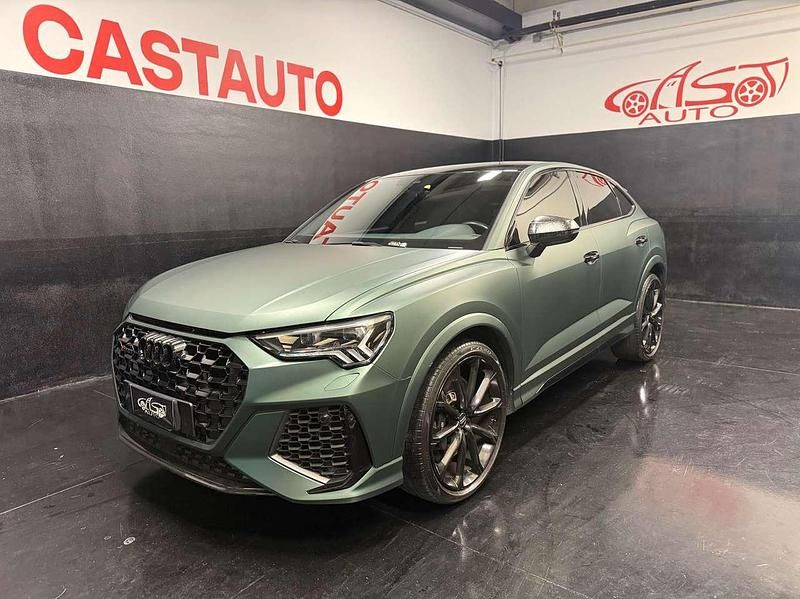 Usata Audi RS Q3 Sportback Ambiente 400 CV (294 kW) 2020 Matt green metallic SUV
