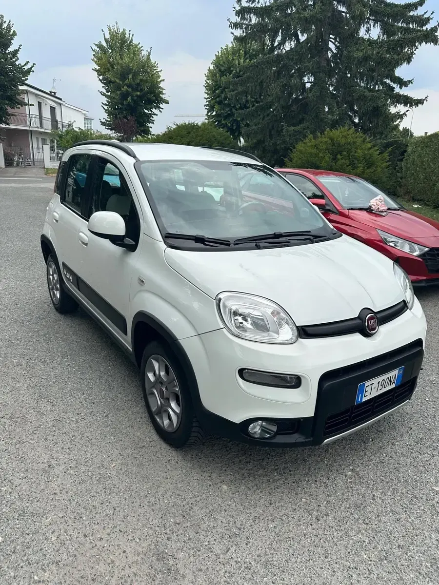 Usata Fiat Panda 4x4 S 75 CV (55 kW) 2014 Bianco Utilitaria