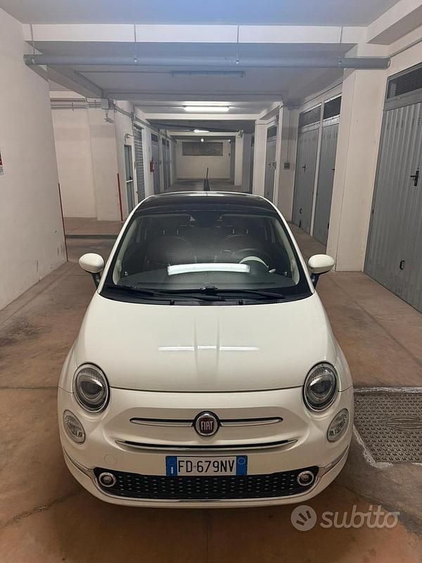 Bianco Usata 2015 Fiat 500 Lounge Tre volumi | 9000 € (Buon prezzo) - Immagine 1/4